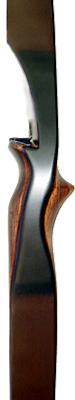 St. George PREDITOR Recurve Bow grip from back