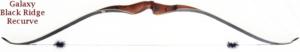 Galaxy Black Ridge Recurve Bow 