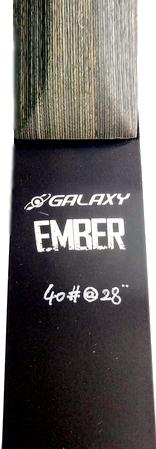 Galaxy Ember Takedown Recurve Bow bolt name